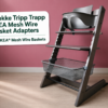 IKEA Trofast Mesh Wire Basket Adapters for Stokke Tripp Trapp Chair